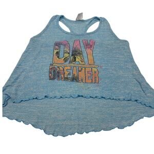 Day Dreamer Tank Top Women's Size Small Blue